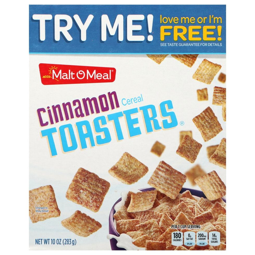 MaltOMeal Cinnamon Toasters Cereal, 10oz. Boxes Blossom Global Store